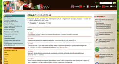 Desktop Screenshot of pratomigranti.it